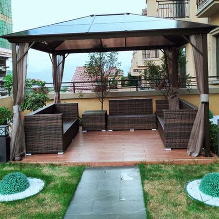 庭院涼亭設計風格圖2