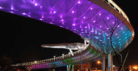 城市景觀照明實景圖2